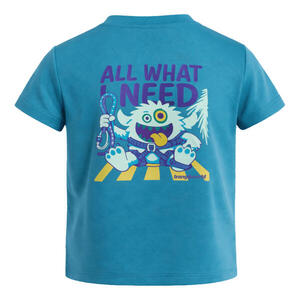 Camiseta de montaña y trekking manga corta niños Trangoworld Lezana