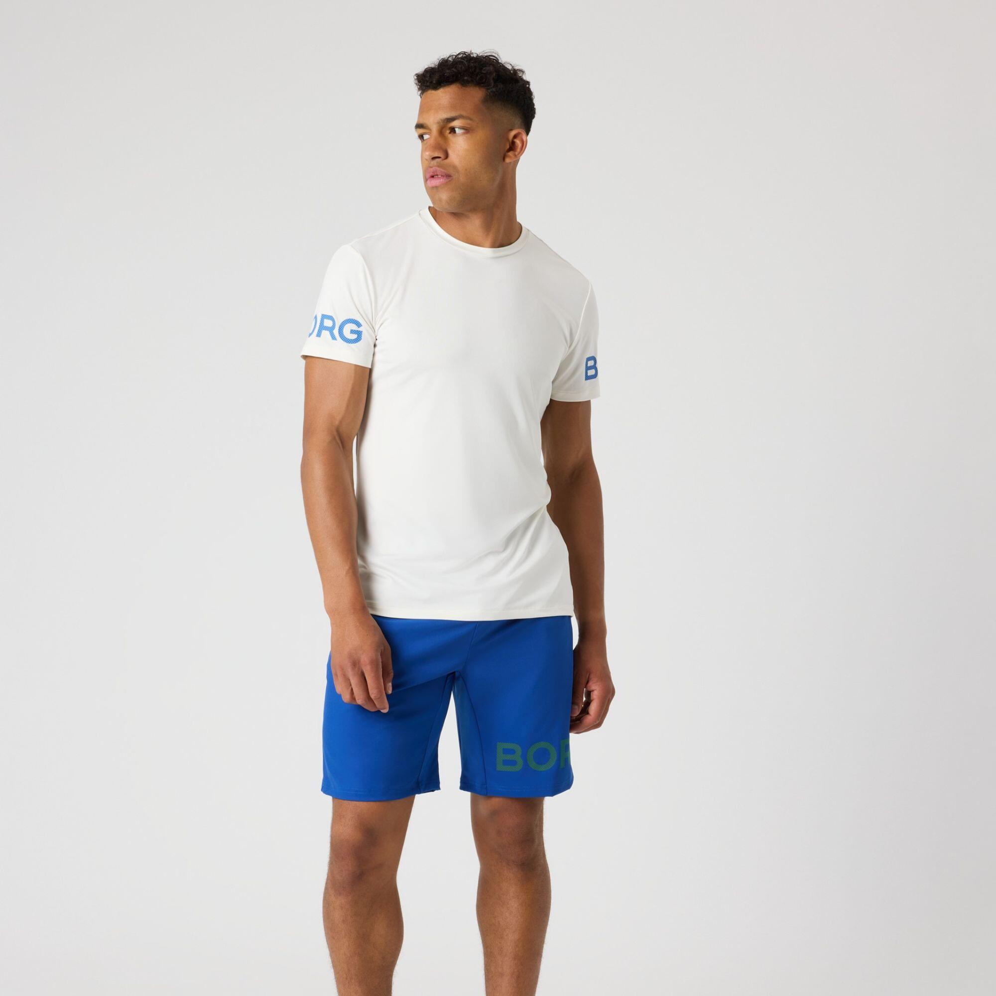 Borg shorts heren | Monaco blauw 3/3