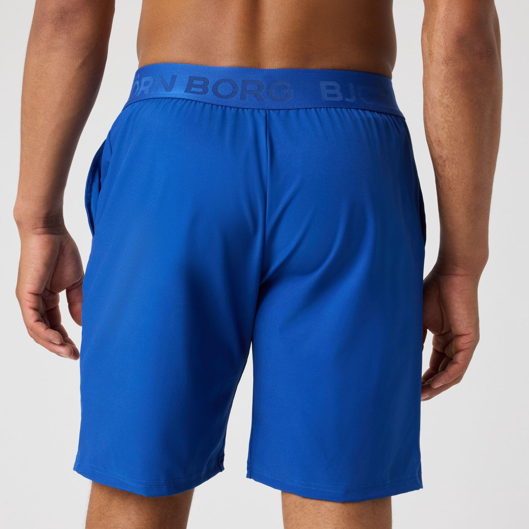 Borg shorts heren | Monaco blauw 2/3