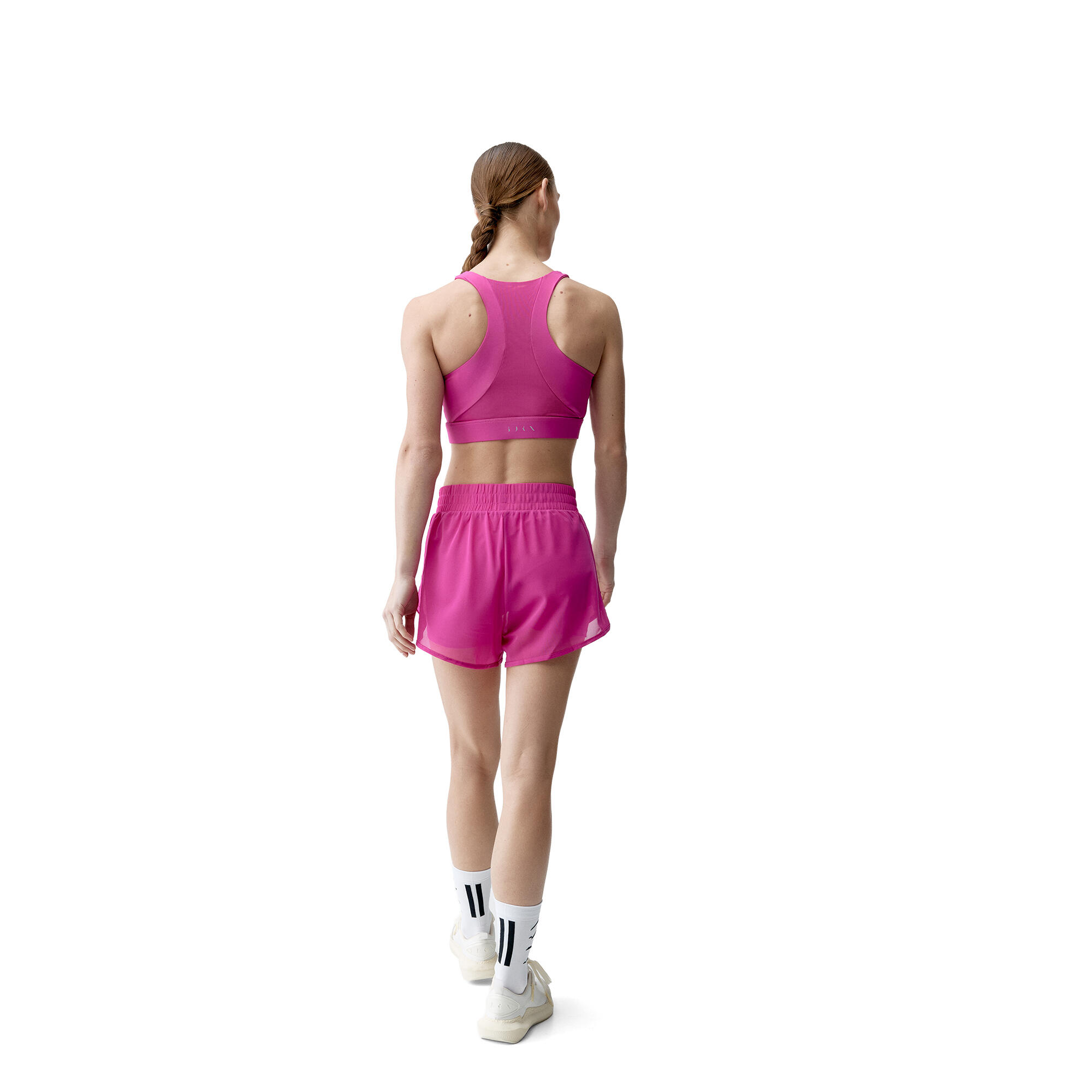 Sujetador deportivo sujeción alta Mujer Born fucsia 5/5