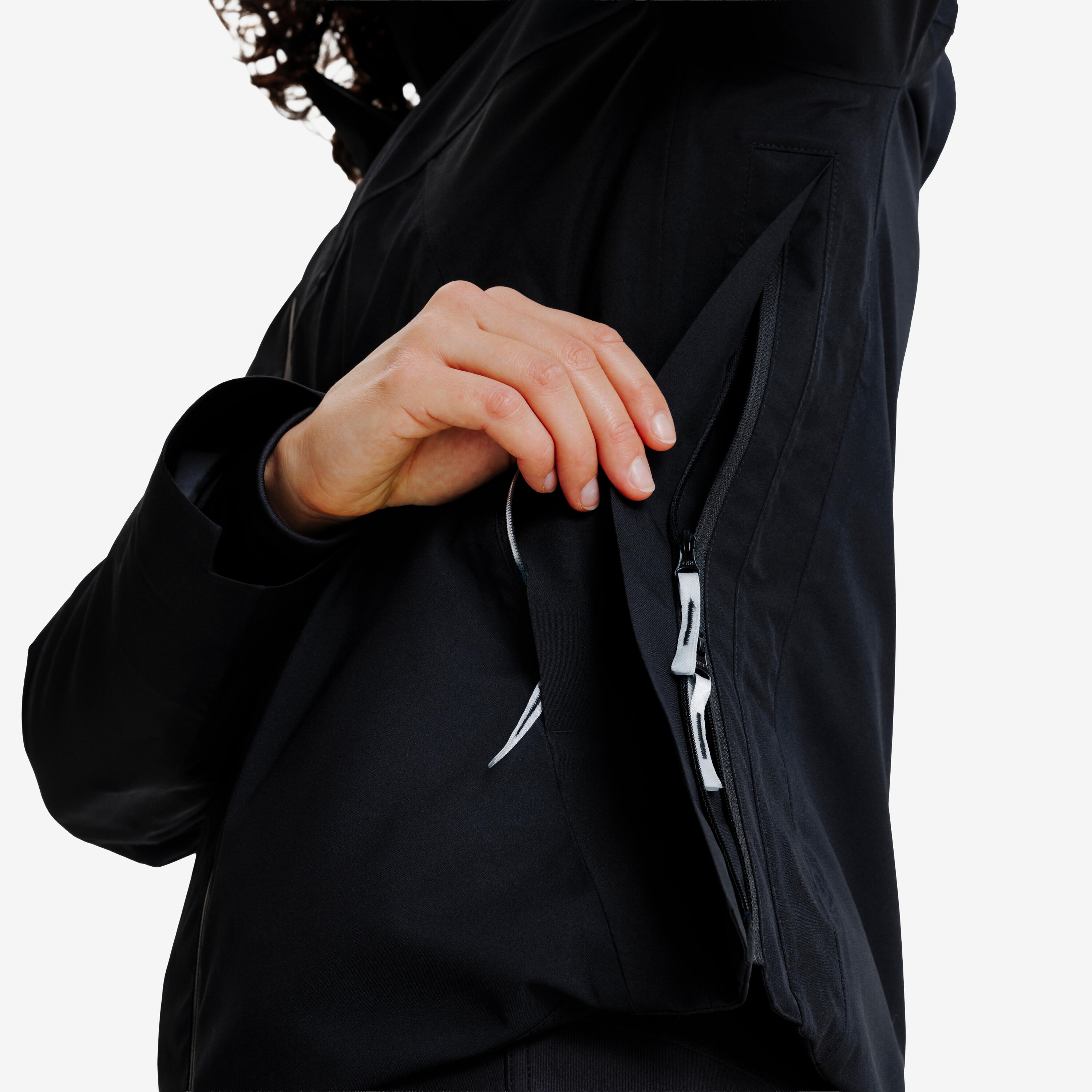 Veste chaude équitation femme - hiver -  900 noir 4/13