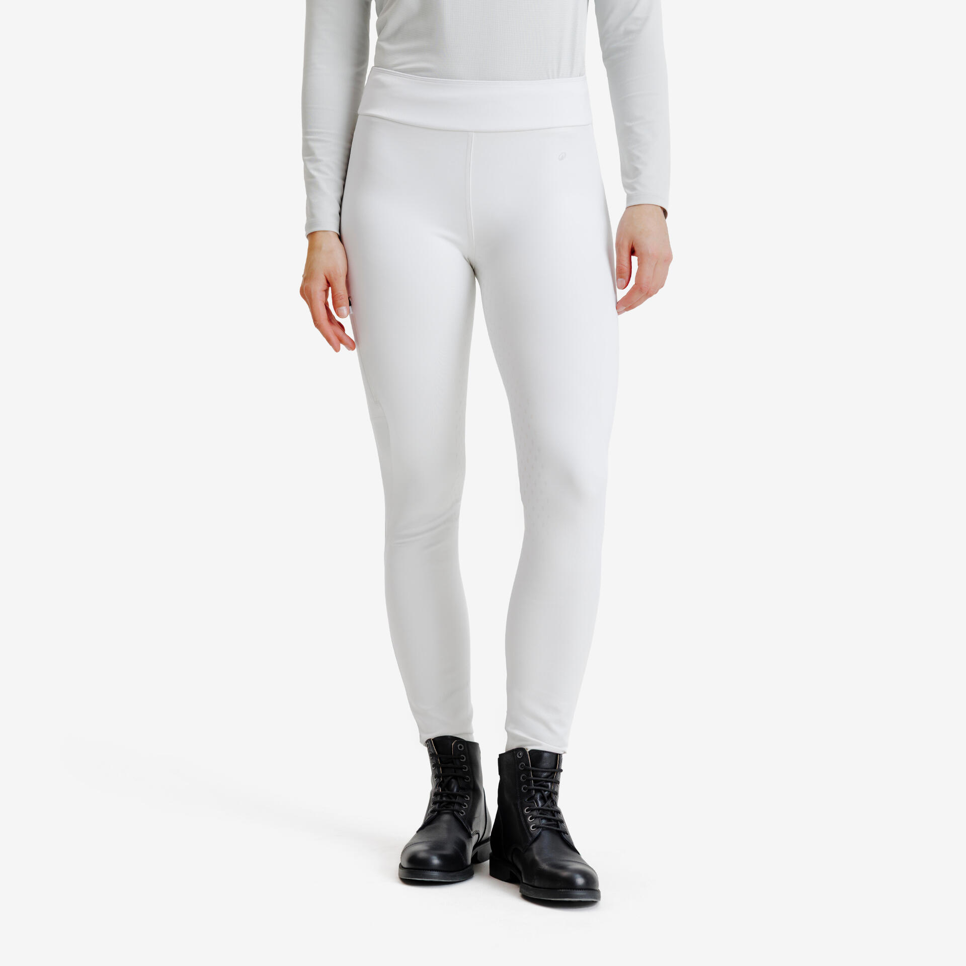 Legging de concours équitation fullgrip femme - 500 blanc - Mobilité urbaine et outdoor - Equitation - FOUGANZA-Decathlon PRO - Clubs - Entreprises -