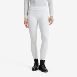 Legging de concours équitation fullgrip Femme - 500 blanc
