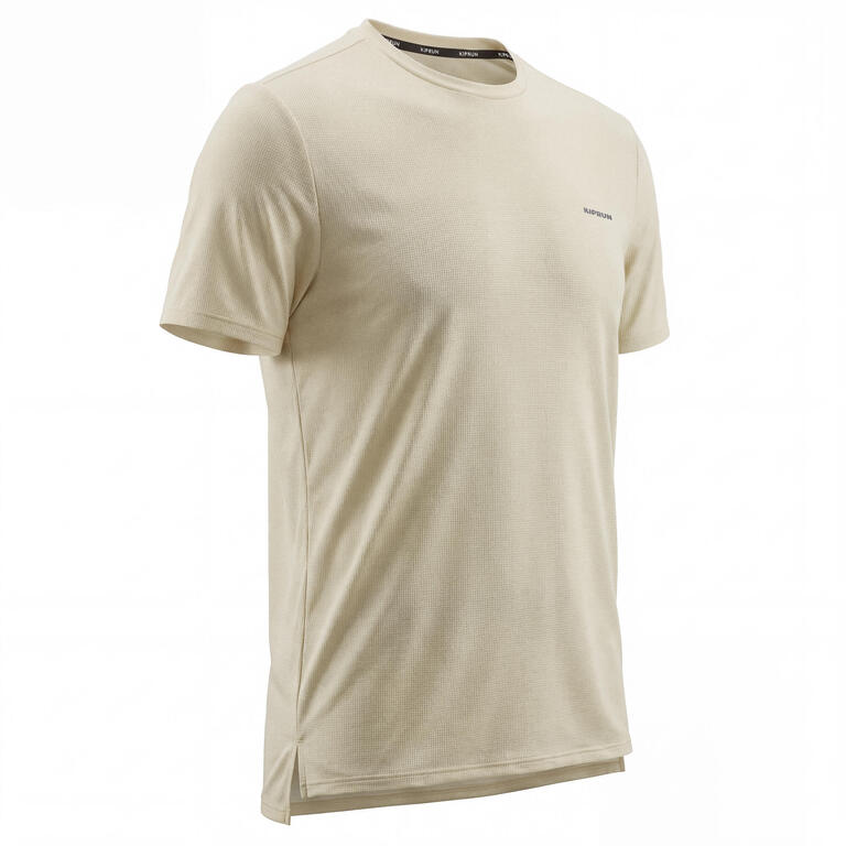 Men's Kiprun Run 500 running t-shirt in yellow