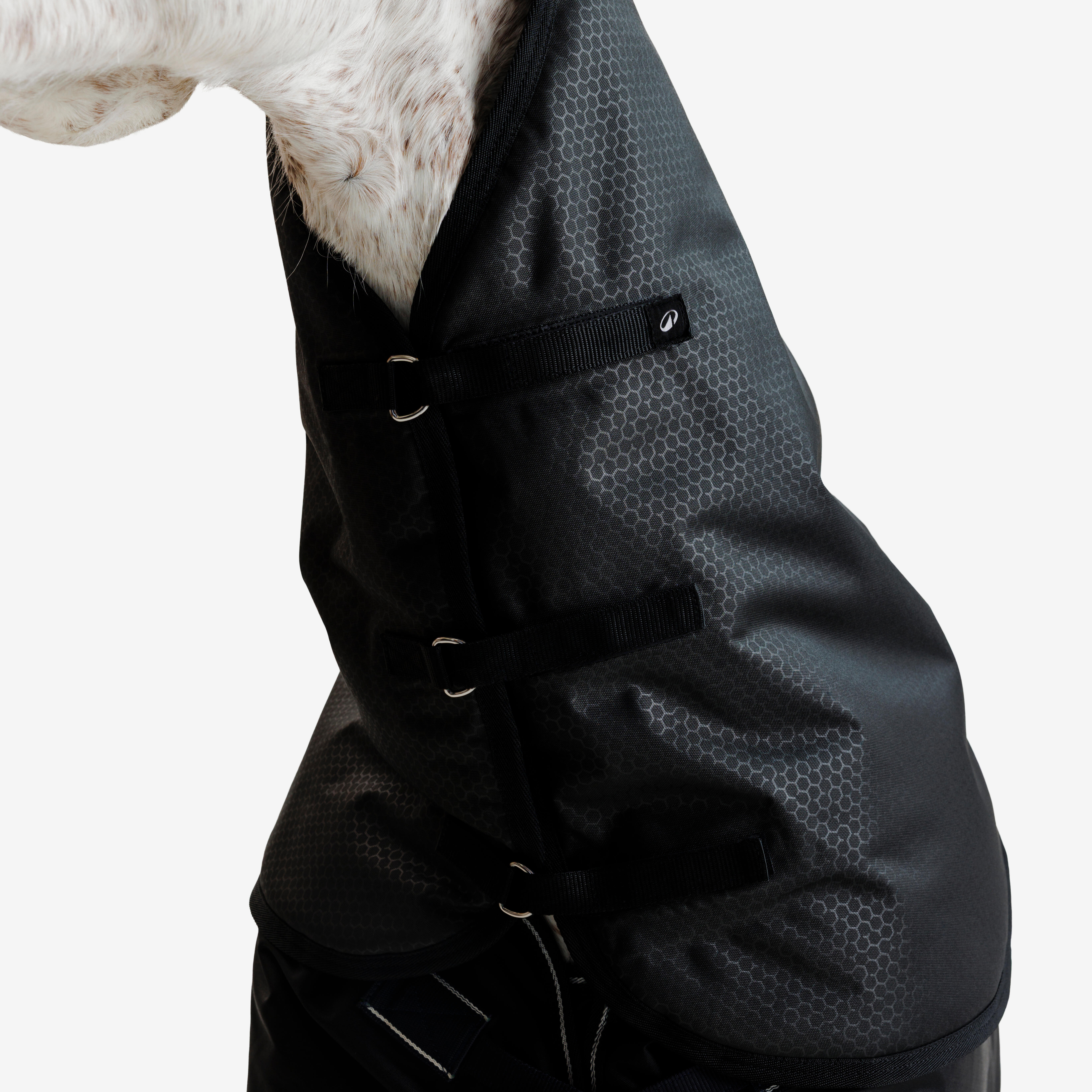 Housse De Cou Premier Equine 200g – Noire, Grande Taille, Neuve Sans étiquette