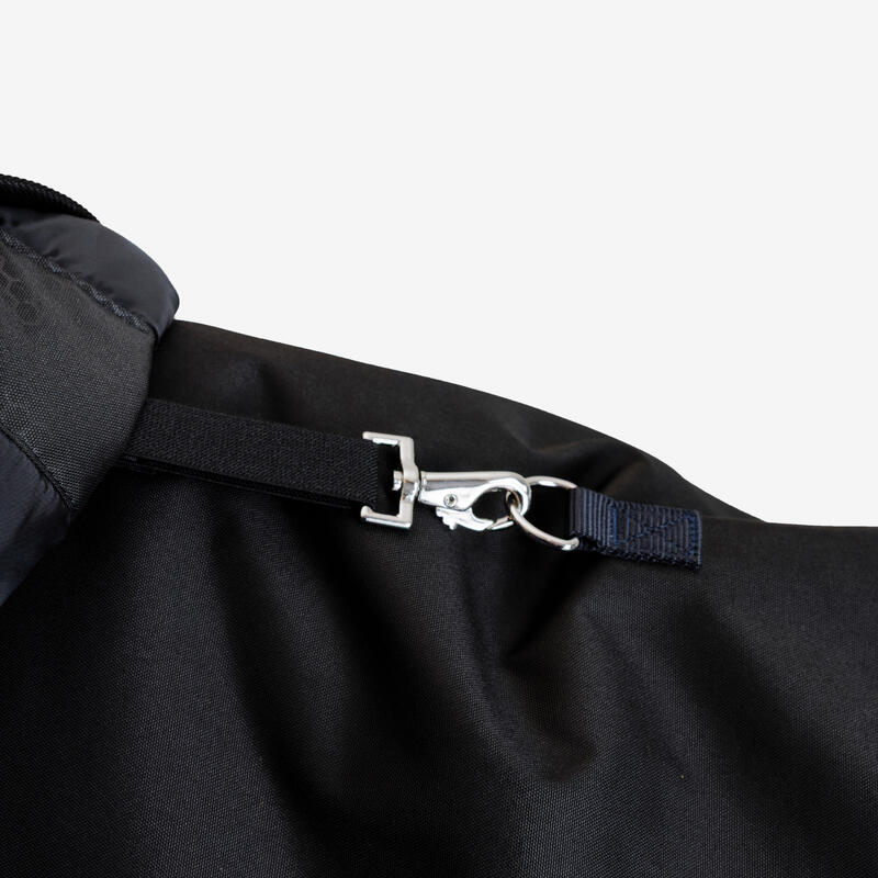 Protecţie gât Echitaţie impermeabilă Allweather 200 grame Negru Cal