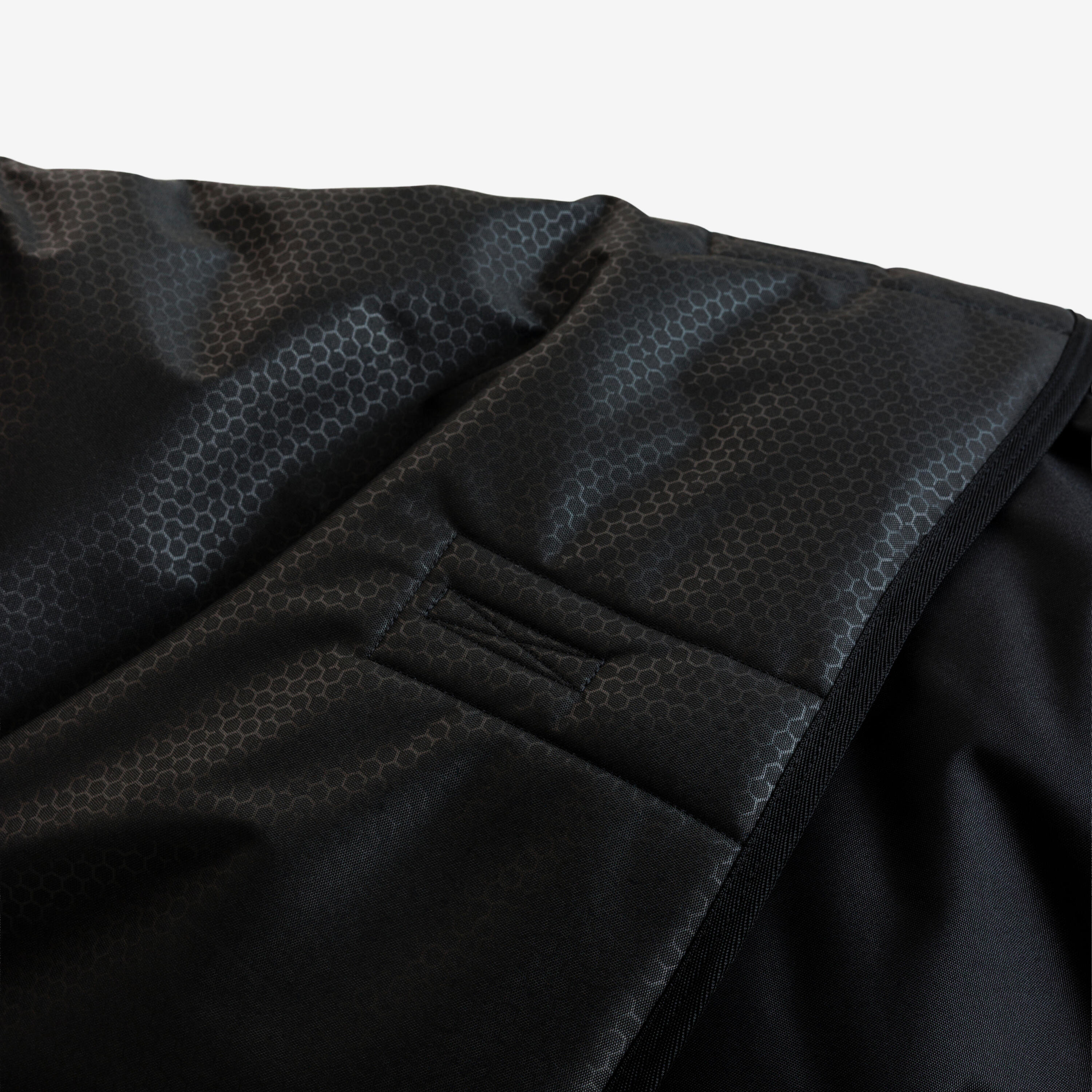 Horse Riding Waterproof Neck Cover for Horse Allweather 200 g - Black 2/6