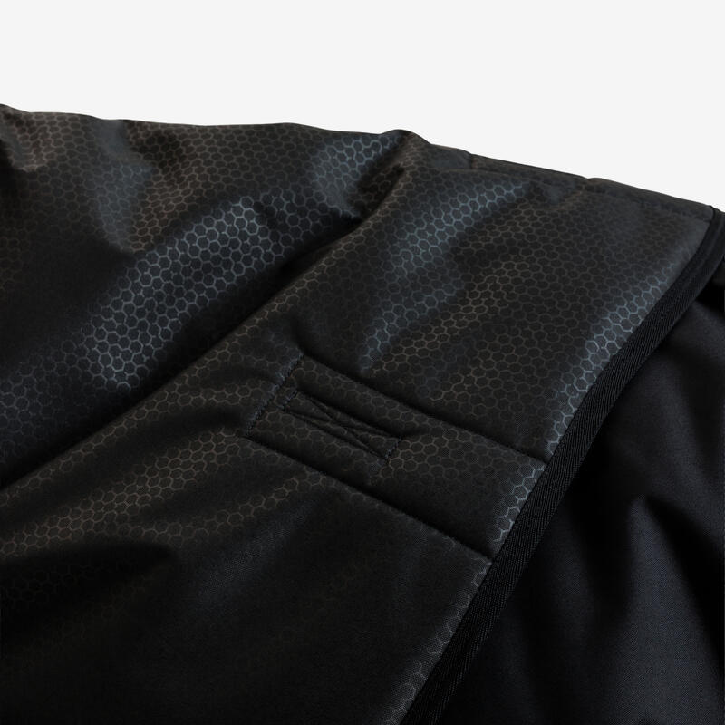 Protecţie gât Echitaţie impermeabilă Allweather 200 grame Negru Cal