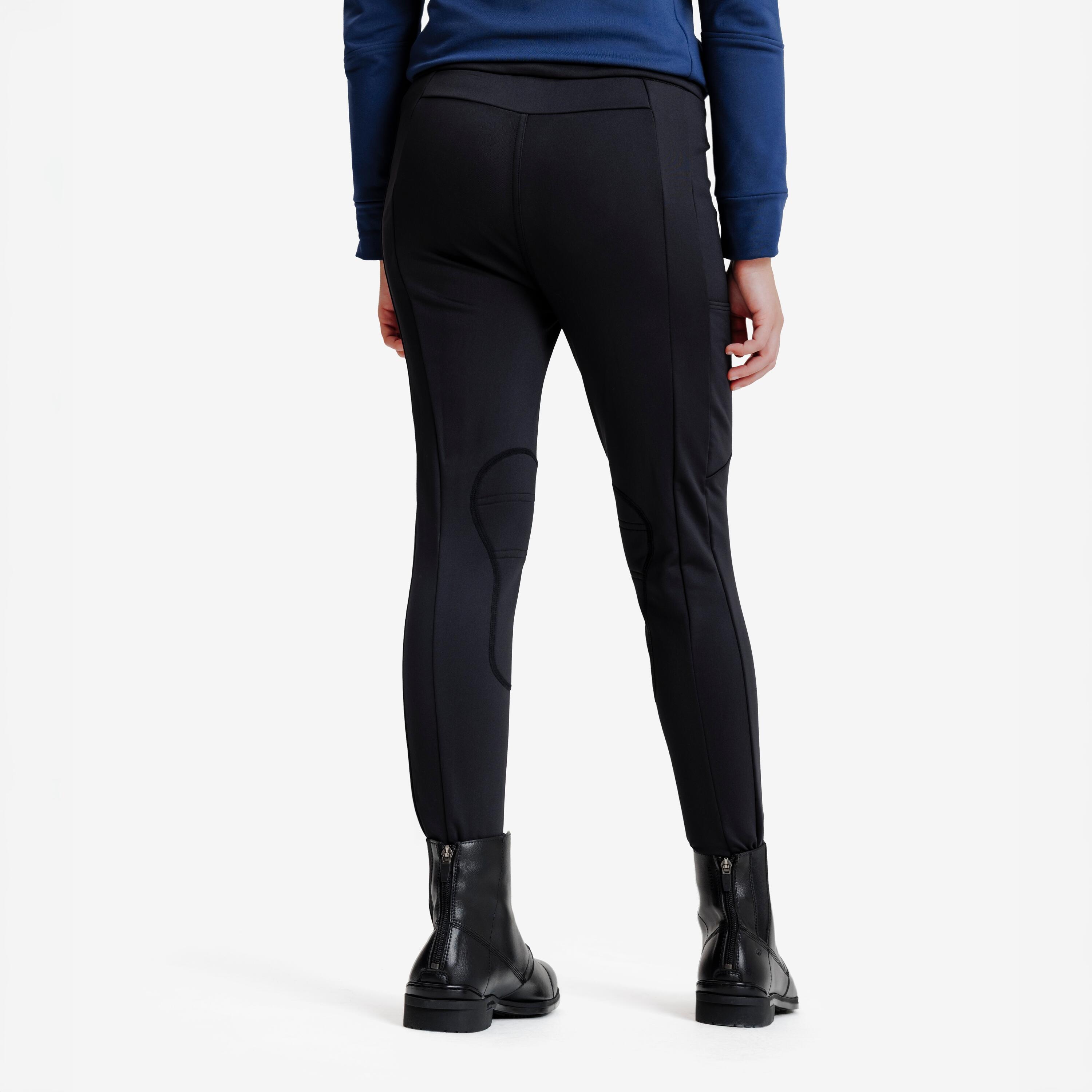 Pantalon d’équitation chaud enfant, 100 3/6