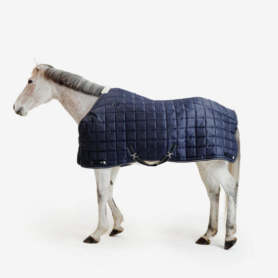 Couverture équitation écurie 200g Cheval et Poney - Combo 200 200D marine