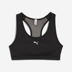 Sujetador deportivo sujeción media espalda cruzada Mujer Puma negro