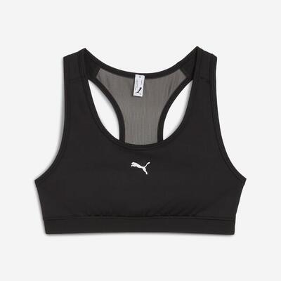 Reggiseno sportivo Puma donna palestra traspirante sostegno medio nero