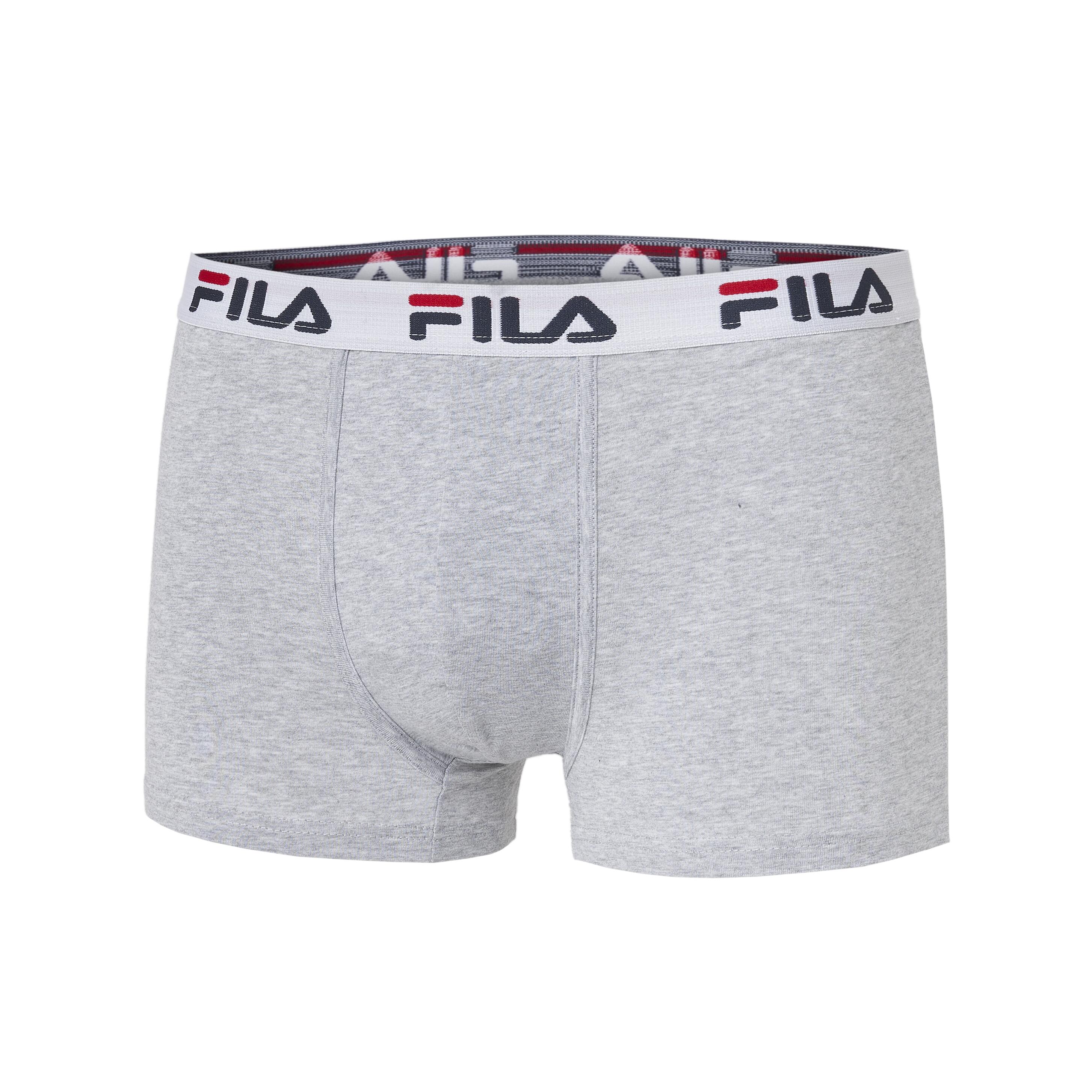 LOT DE 2 BOXERS ENFANT GRIS FILA 2/3