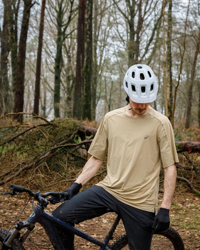 Casco bici MTB ST 500 nero