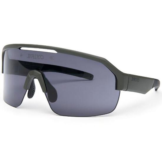 Occhiali da sole ciclismo Briko Load Green military verdi