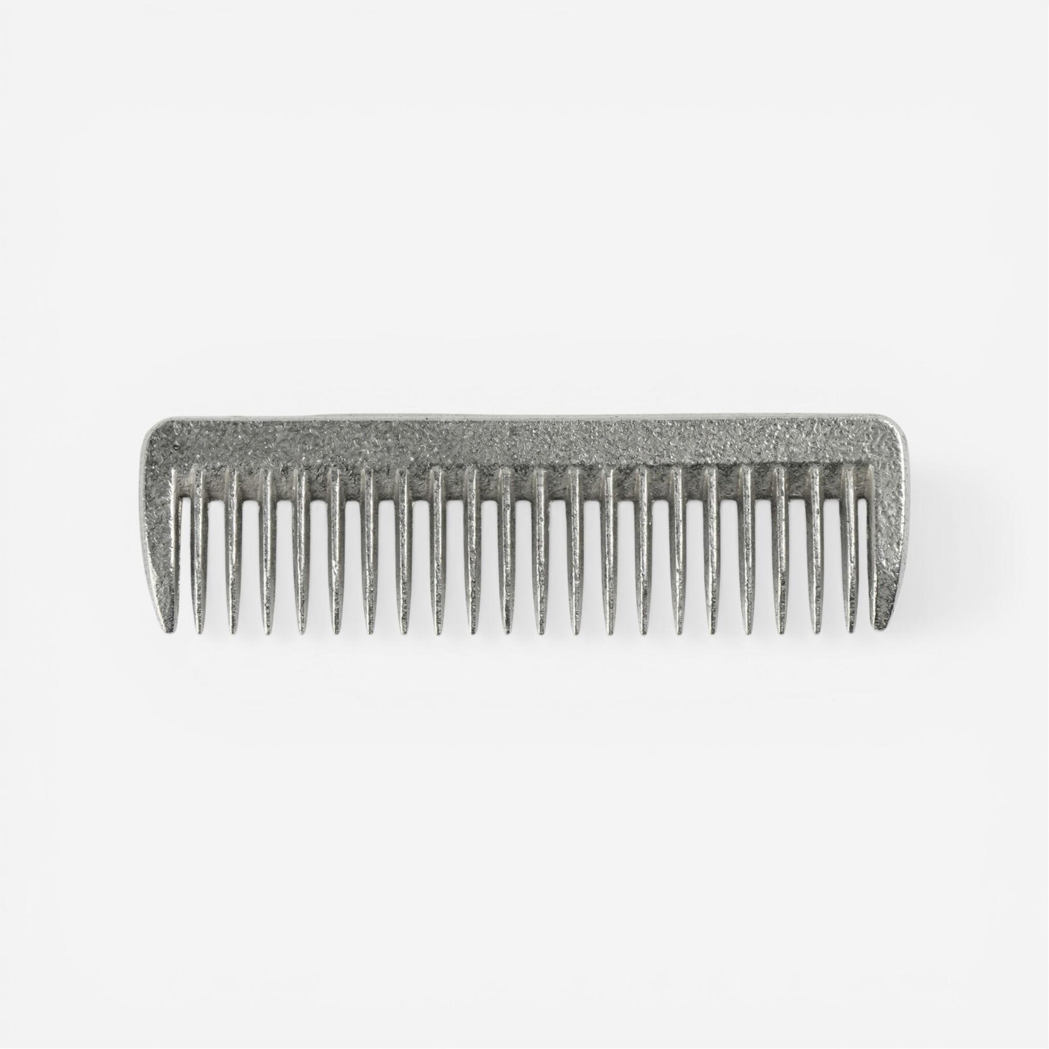 Pieptene mic metal coamă