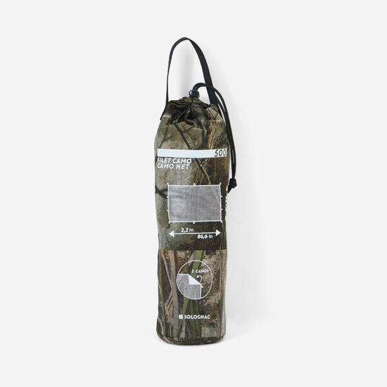 Filet de camouflage réversible léger 2,2X1,4M