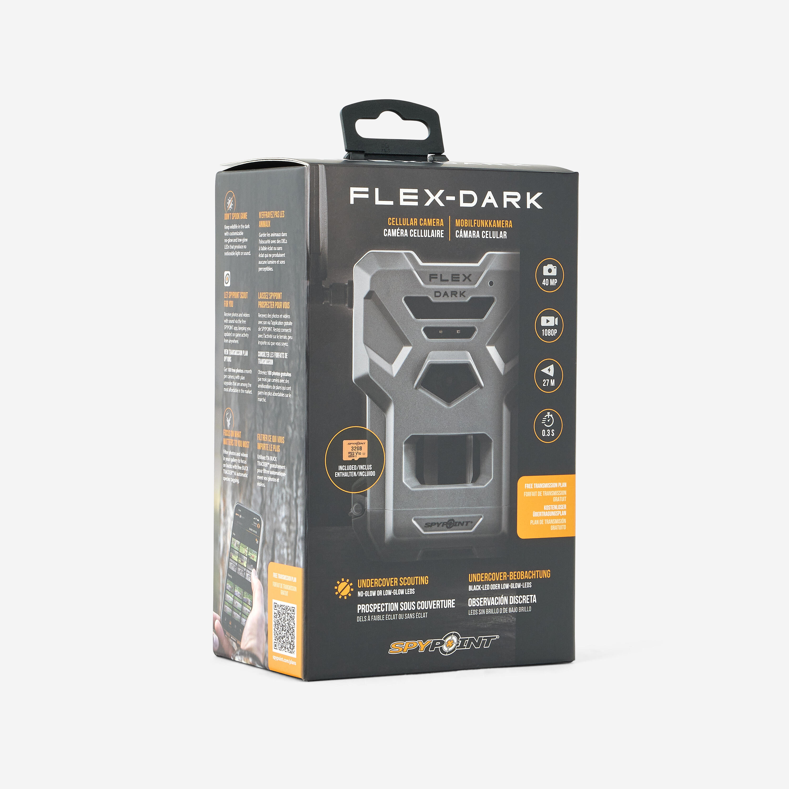 Fototrappola caccia FLEX DARK 1/8