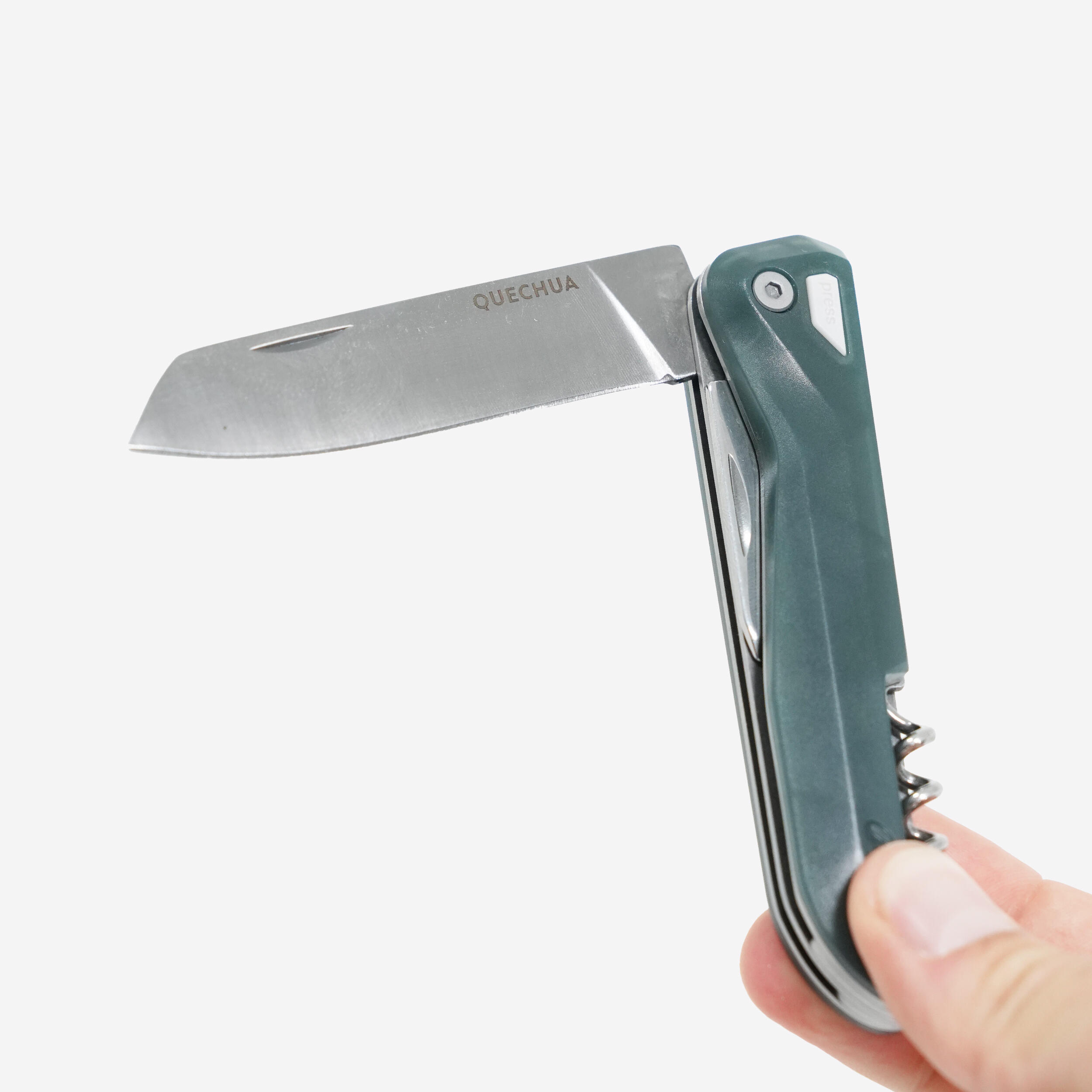 Multi-Tool Hiking Knife with Blade Lock, 500 - QUECHUA