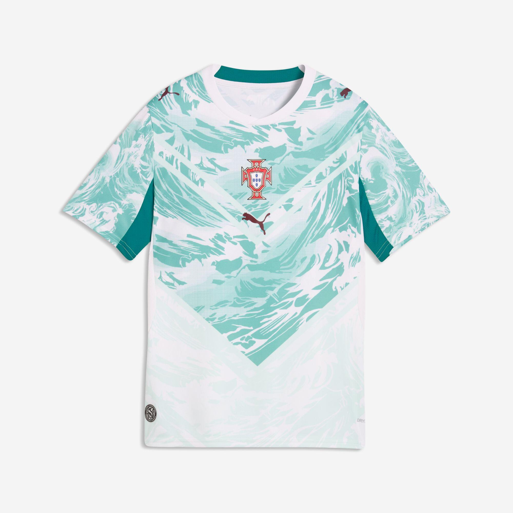 Camisola Alternativa de Futebol Réplica Criança Portugal Campeonato Mundo 2026