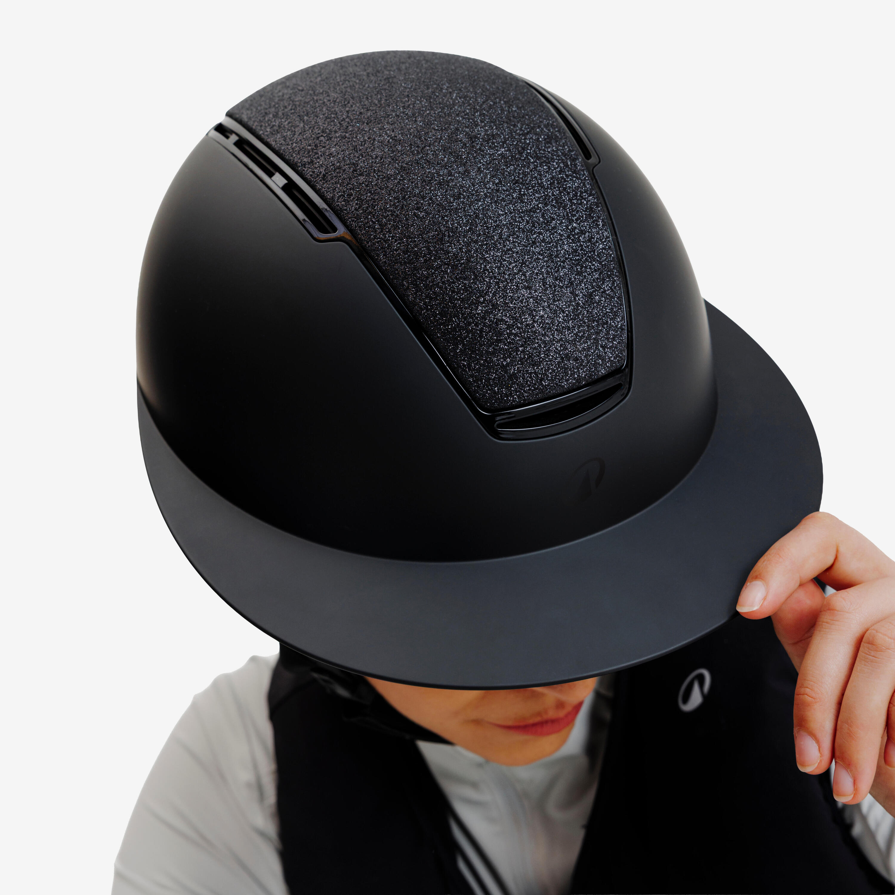 Paardrijhelm FH900 ERT zwart 3/9