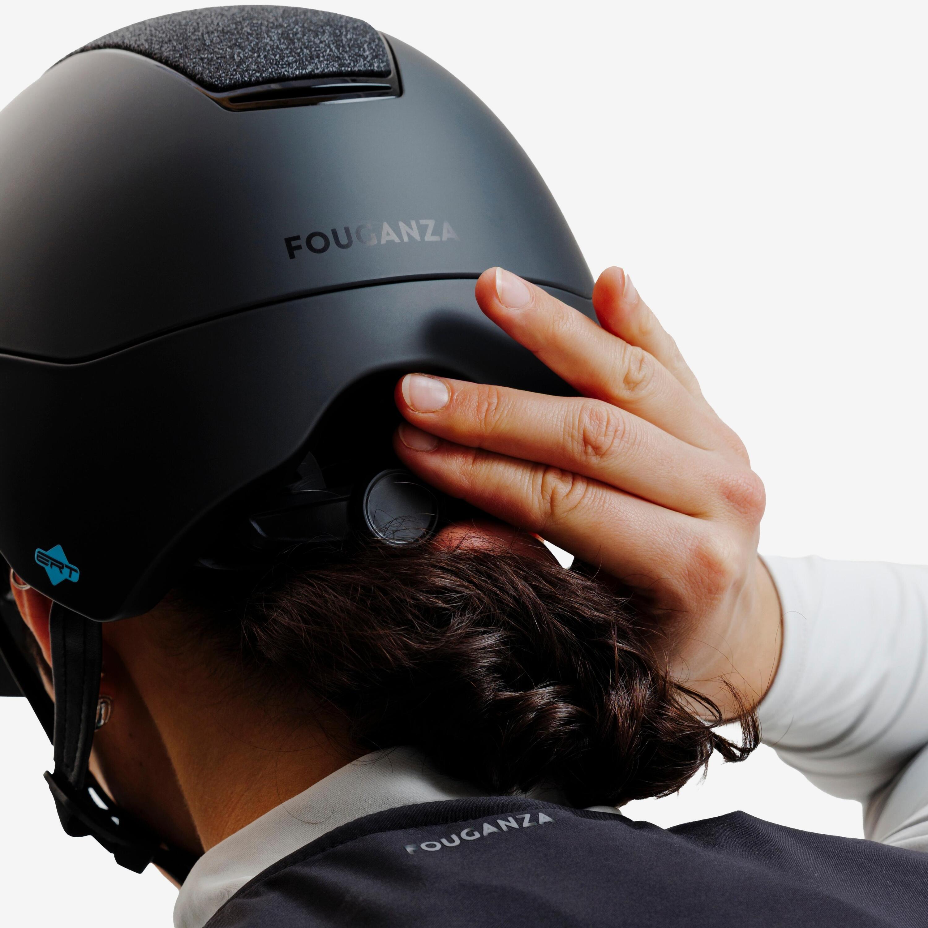 Paardrijhelm FH900 ERT zwart 7/9