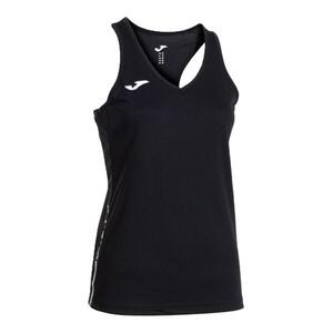 Camiseta de pádel de mujer JOMA de tirantes Olimpiada color negro.