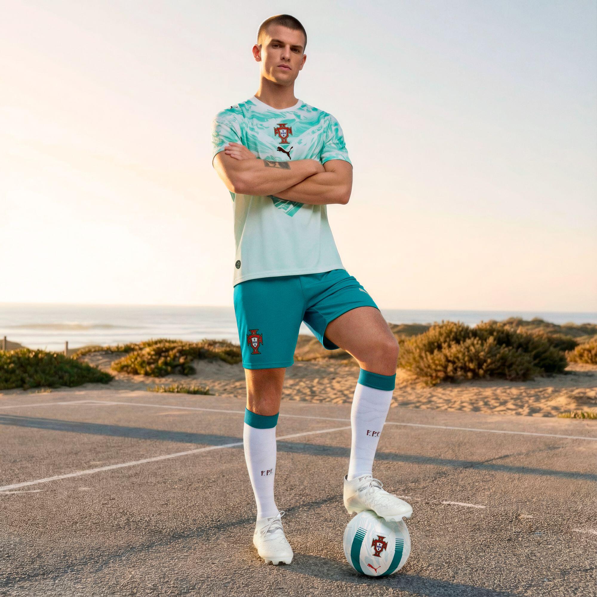 Calções Principais de Futebol Réplica Adulto Portugal Campeonato do Mundo 2026