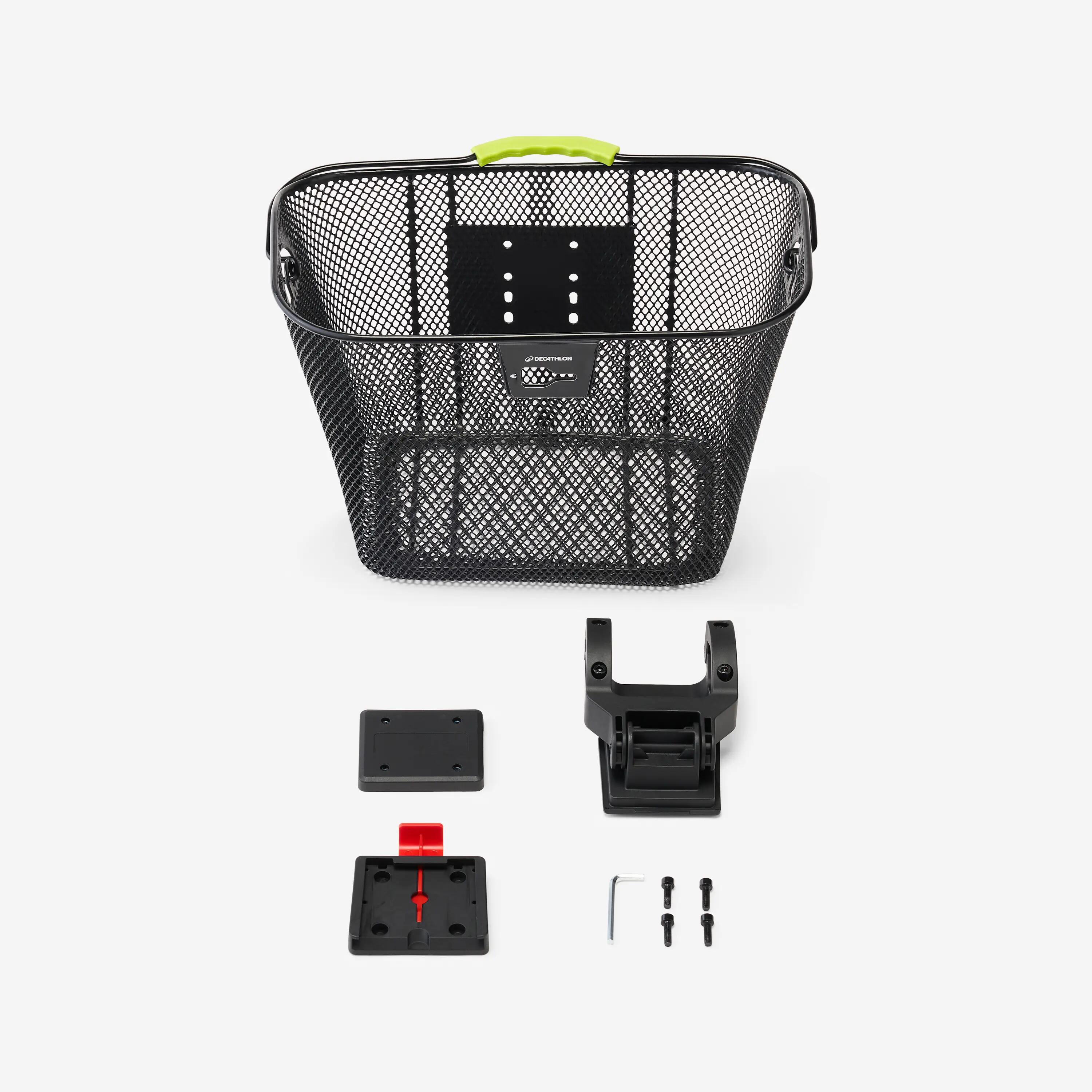 Panier vélo avant 500, 12 litres, cintres 20-32 mm 5/6