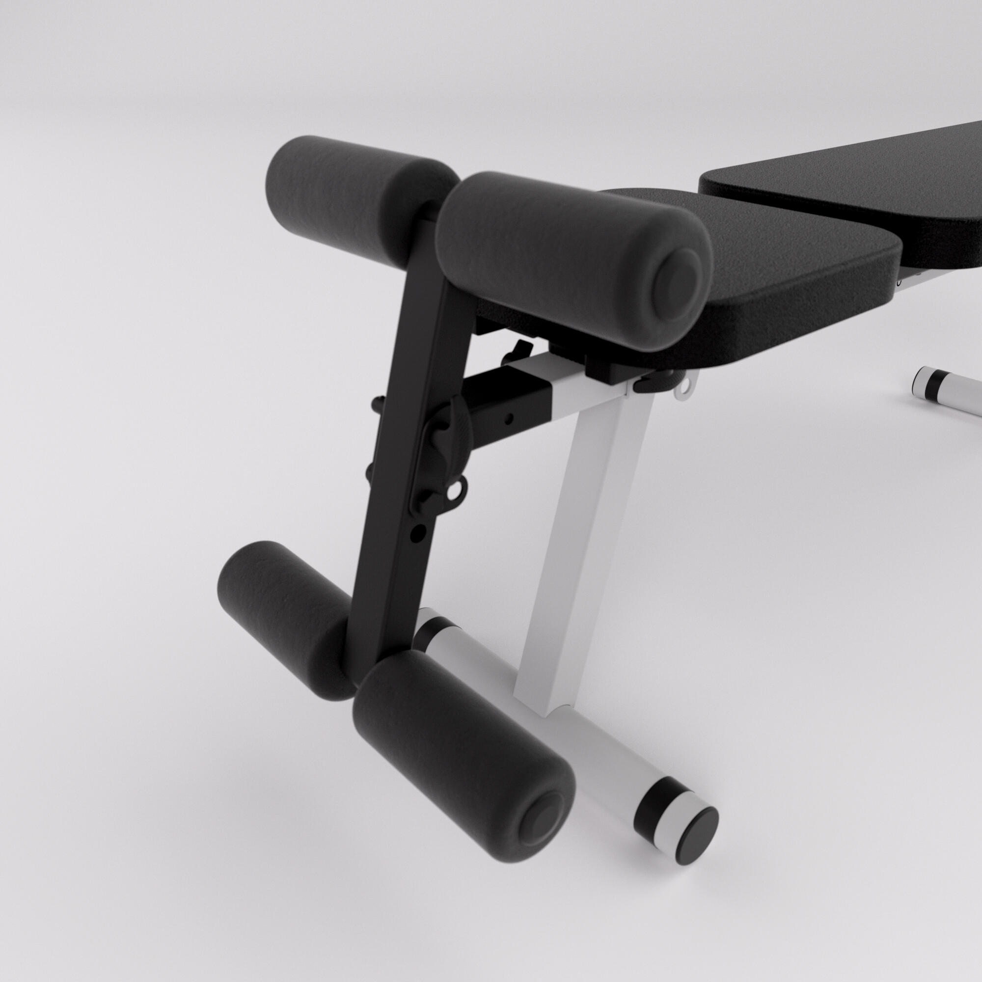 Banc de musculation pliable et inclinable, 500 - DOMYOS