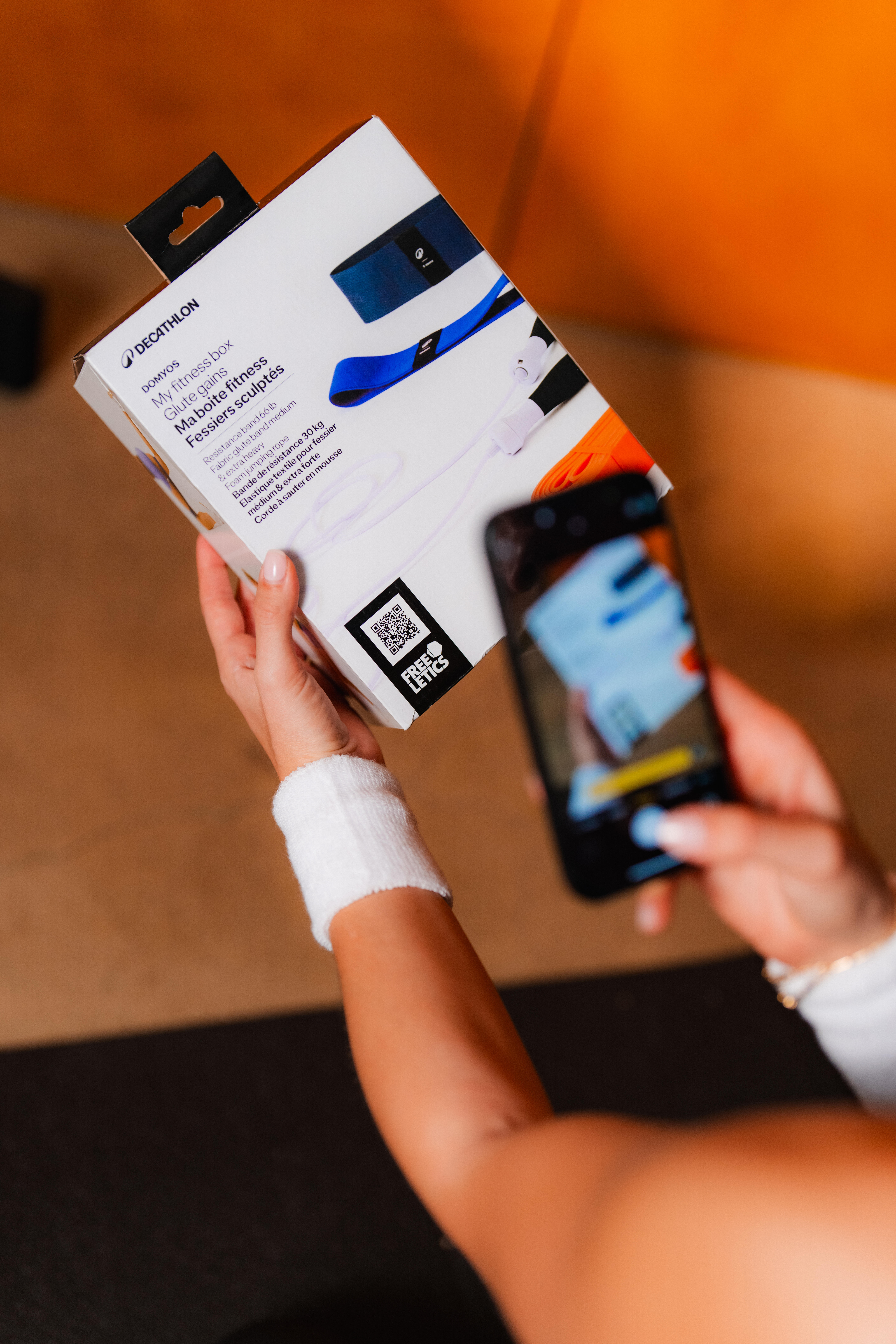 Sculpted Glutes Fitness Box - DOMYOS