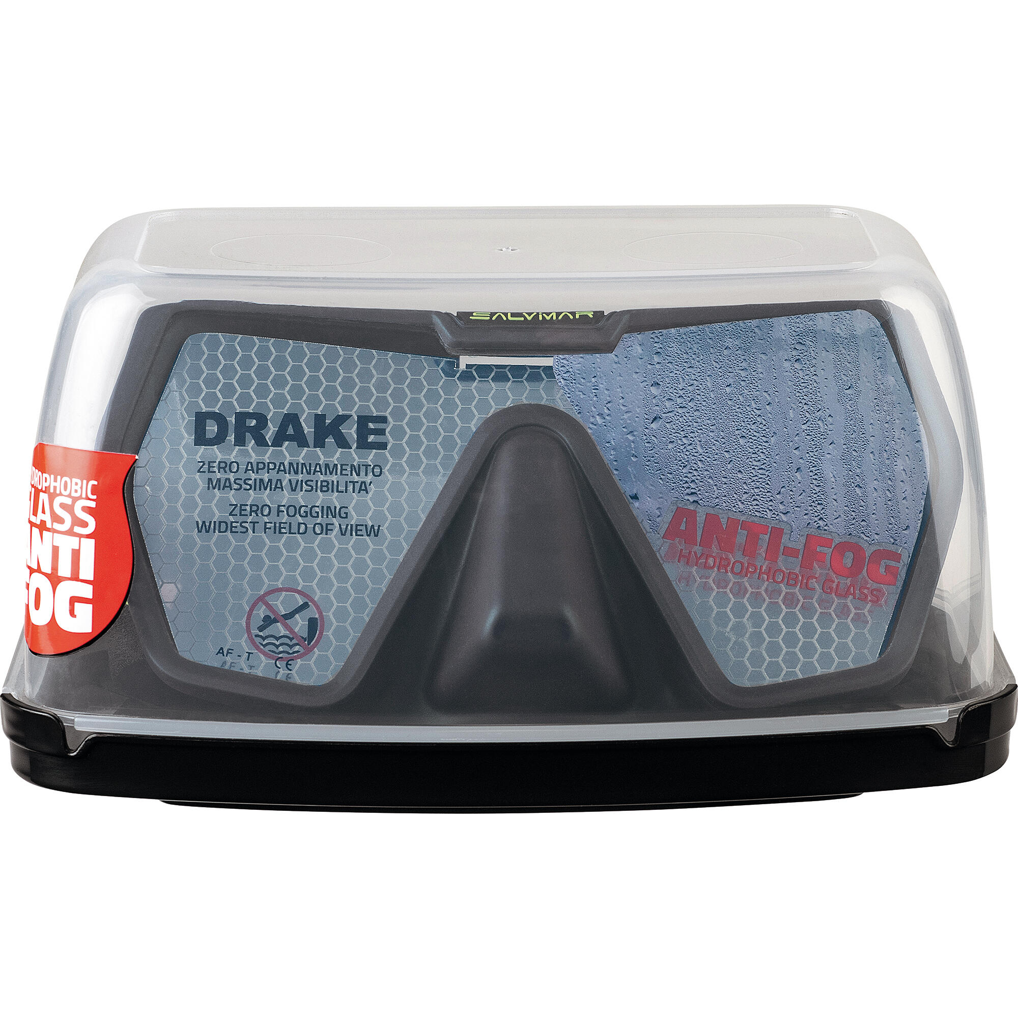 Maschera anti fog Salvimar Drake nera 3/3