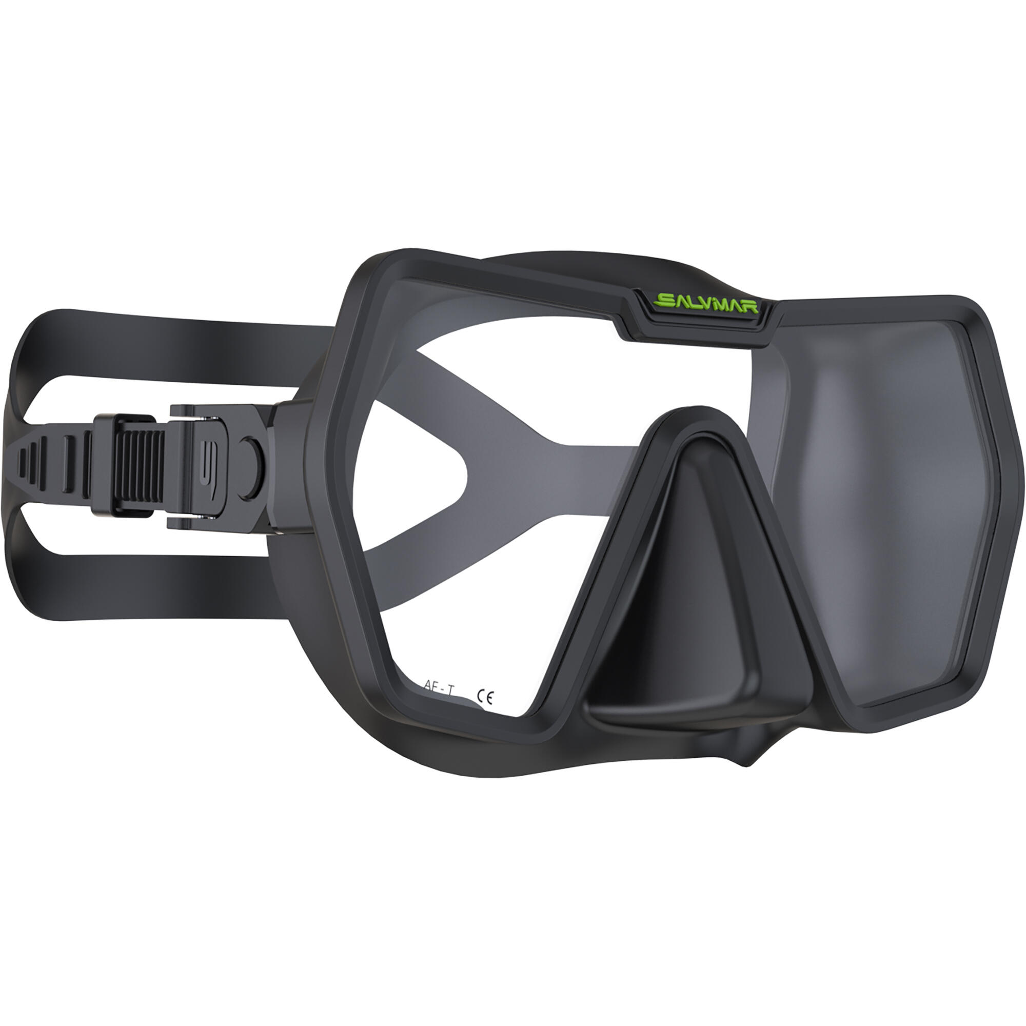 Maschera anti fog Salvimar Drake nera 2/3