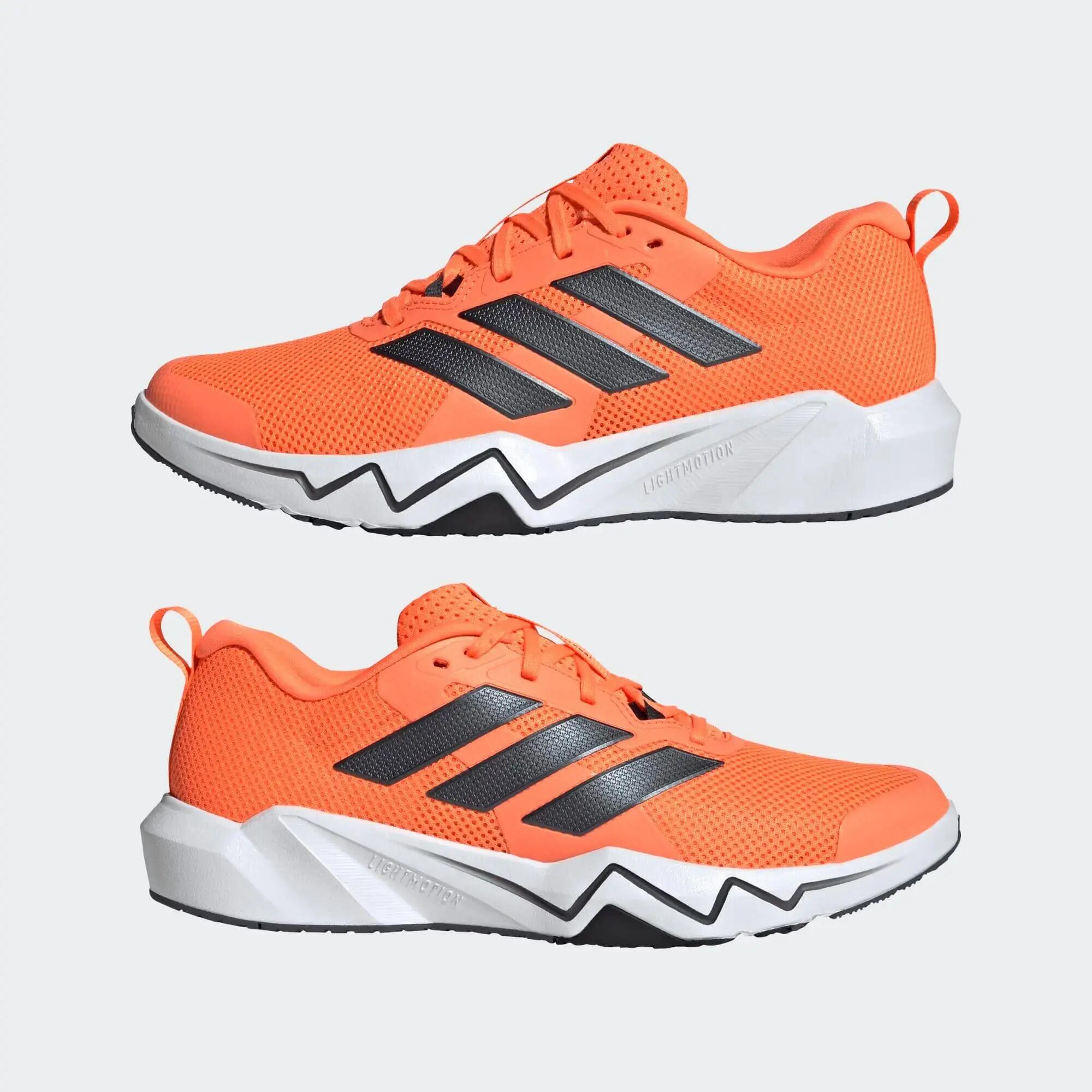 Tenis de entrenamiento multidireccional para Hombre Adidas Rapidmove Go Naranja 9/12