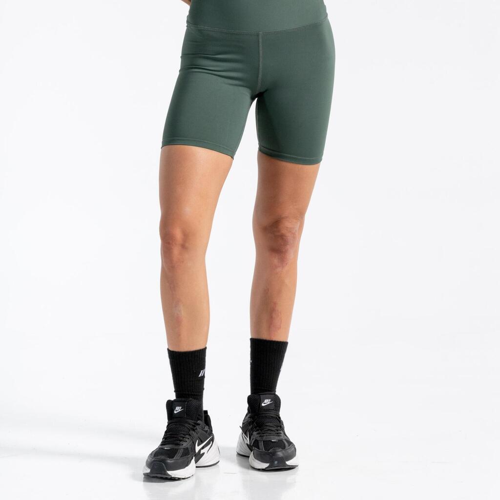 Short Vital de fitness de costuras planas para Mujer Racketball - Verde