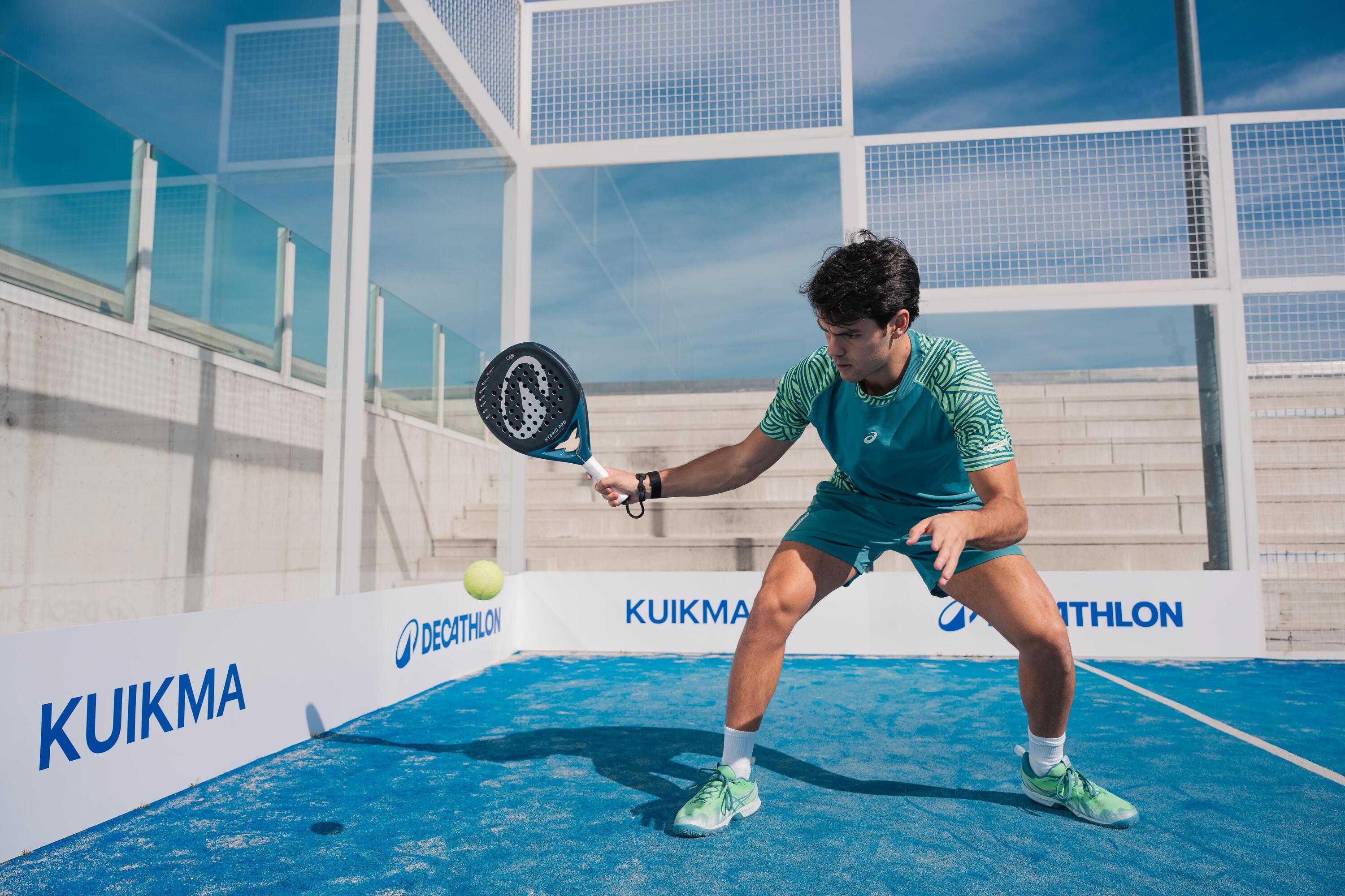 T-shirt à manches courtes et imprimé intégral ASICS Padel Court pour homme 7/9