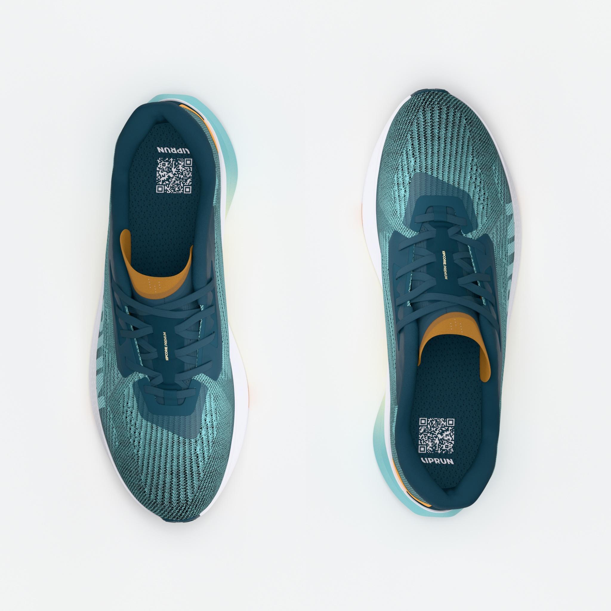 Kiprun Kipcore Premium, Allround-Strassenlaufschuh Herren Blau 6/7