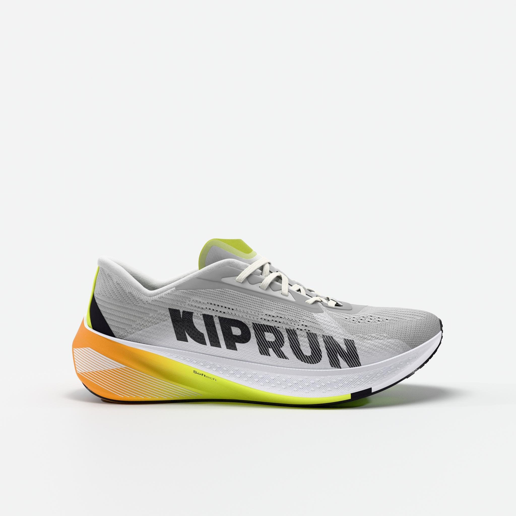 kalenji Men's versatile road running shoes, KIPRUN KIPCORE PREMIUM, grey/green-picture-21