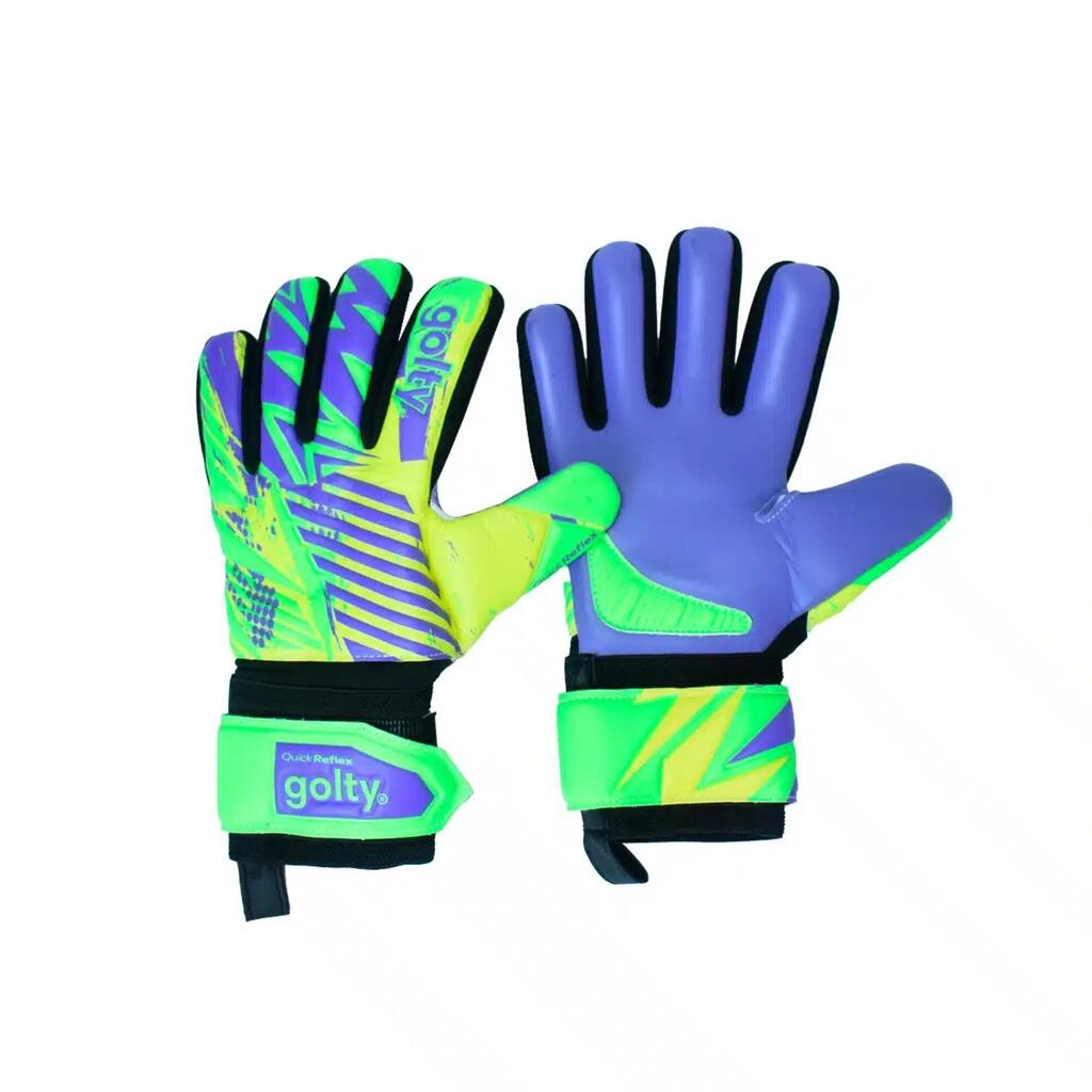 Guantes de fútbol de competencia Golty Quick Reflex - Amarillo