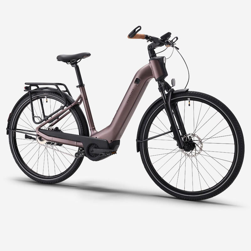 Bicicletă polivalentă electrică cu motor automat Owuru cadru jos E-ACTV 900