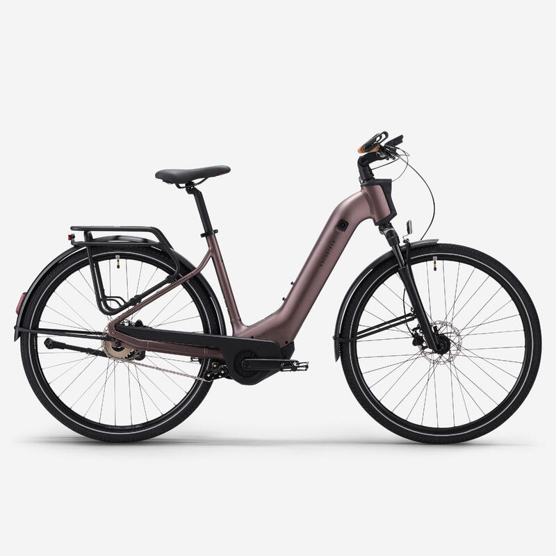 Bicicletă polivalentă electrică cu motor automat Owuru cadru jos E-ACTV 900