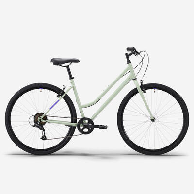Bici trekking EXPL 50 telaio basso grigia