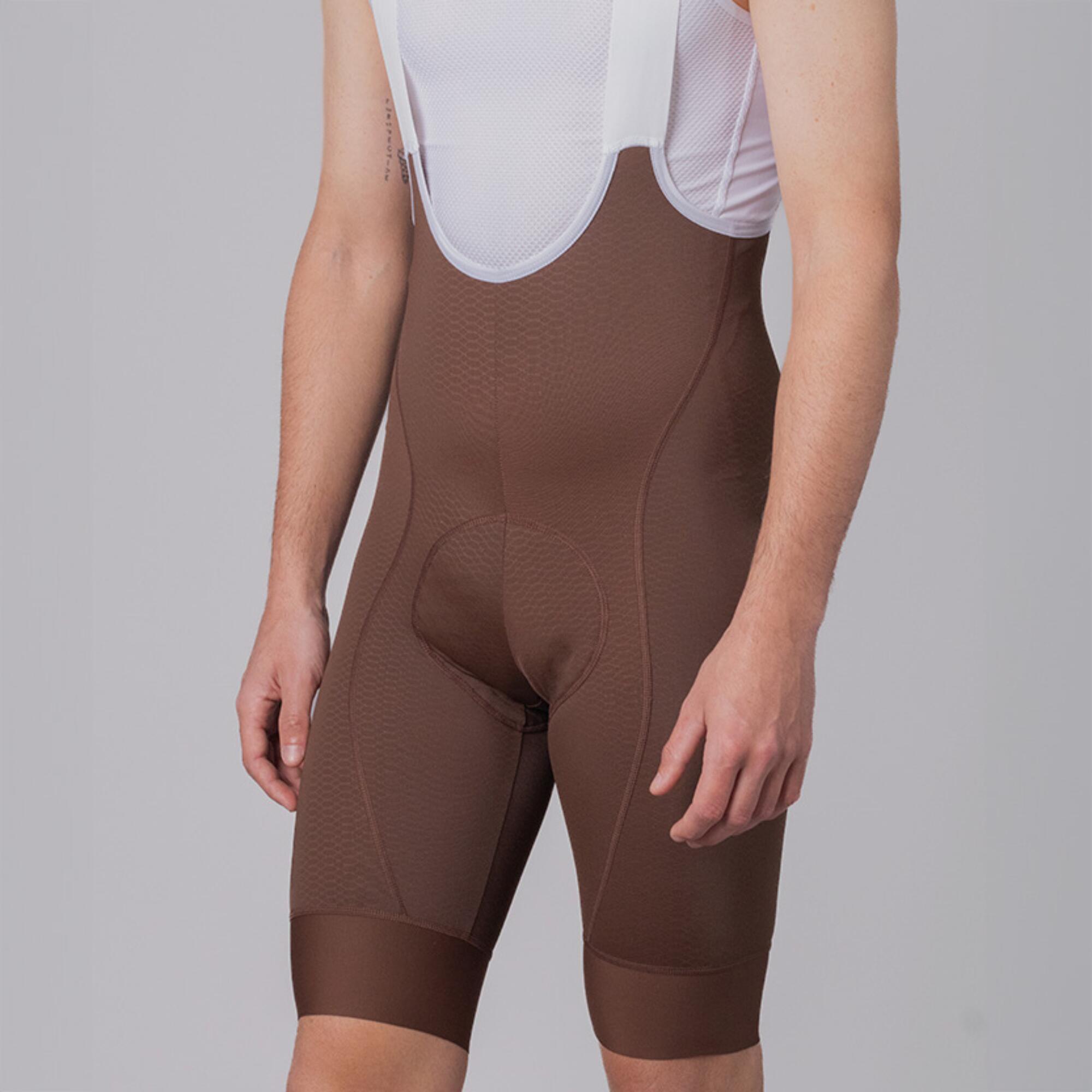 Culotte ciclismo corto con tirantes Gsport Aero Pecan 3/7