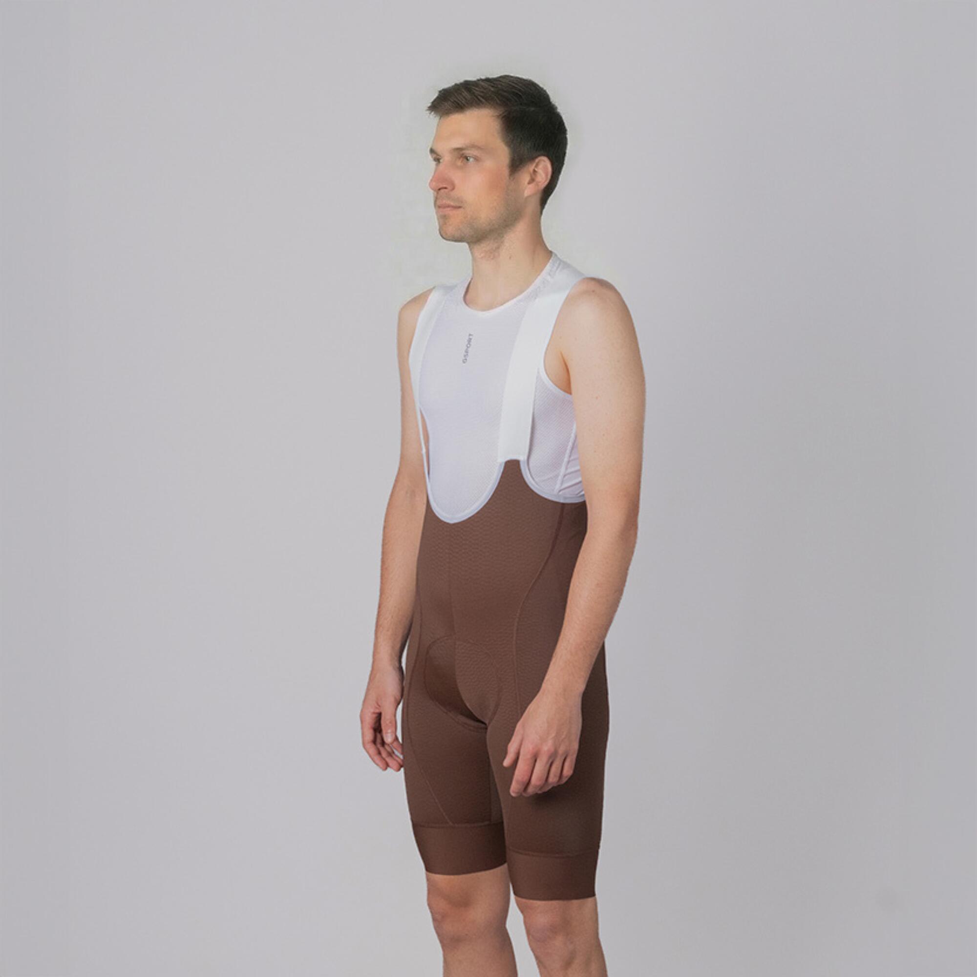 Culotte ciclismo corto con tirantes Gsport Aero Pecan 2/7