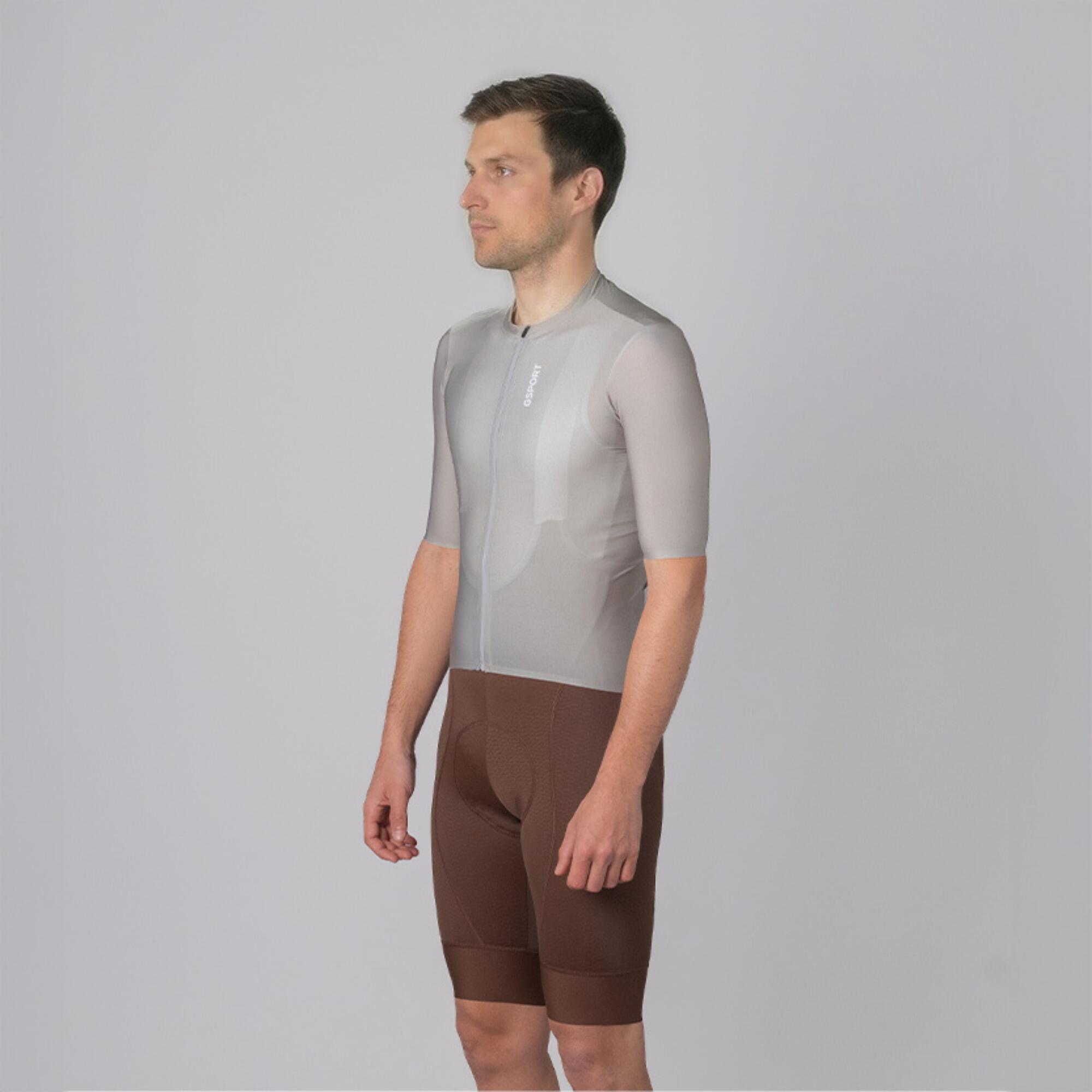 Maillot ciclismo manga corta hombre Gsport Aero Avana 2/7