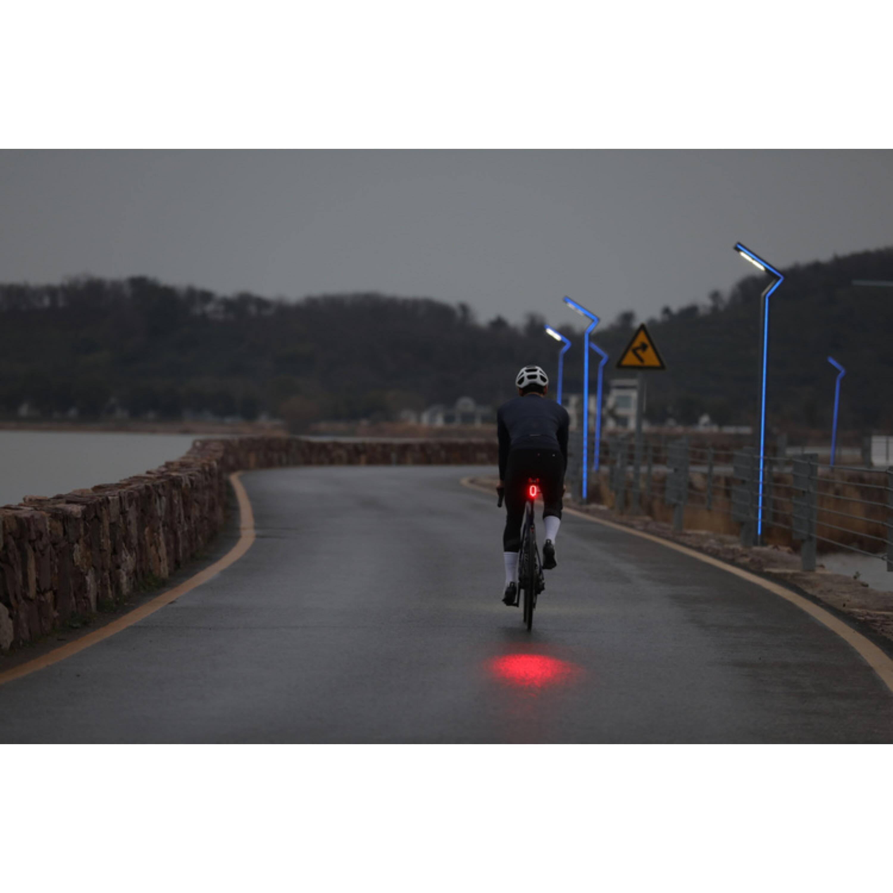 Radar rowerowy z tylną lampką iGPSPORT SR Mini 6/6