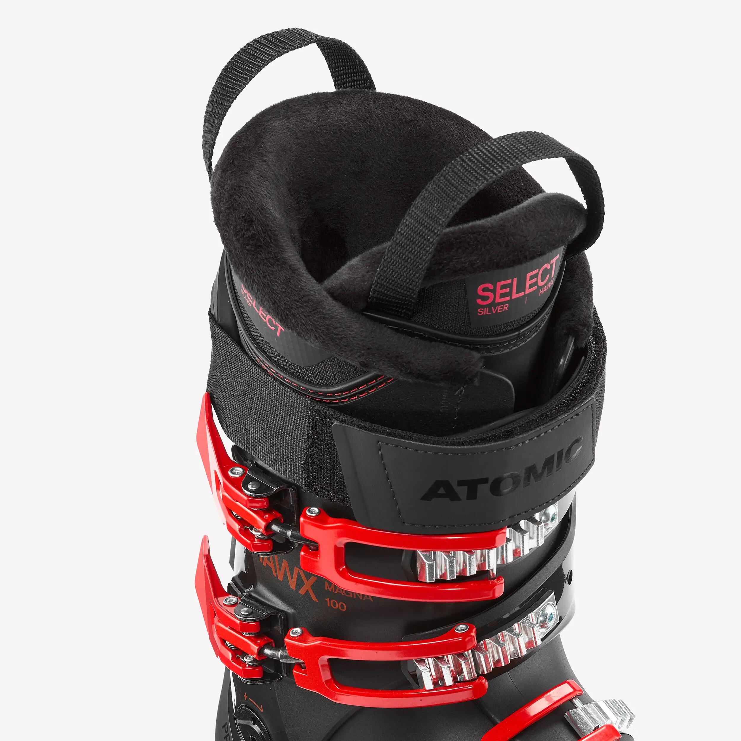 Scarponi sci uomo HAWX MAGNA Atomic 100 neri e grigi 7/8