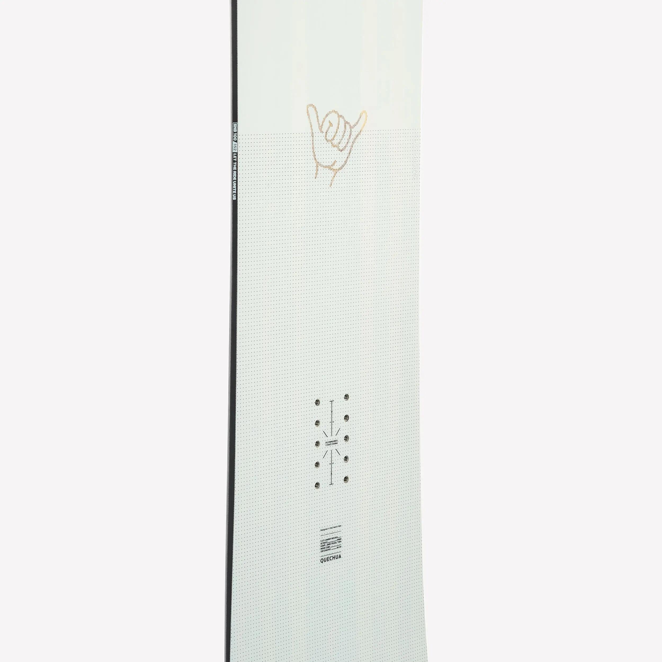 Deska snowboardowa męska Dreamscape SNB 100 all mountain 3/4