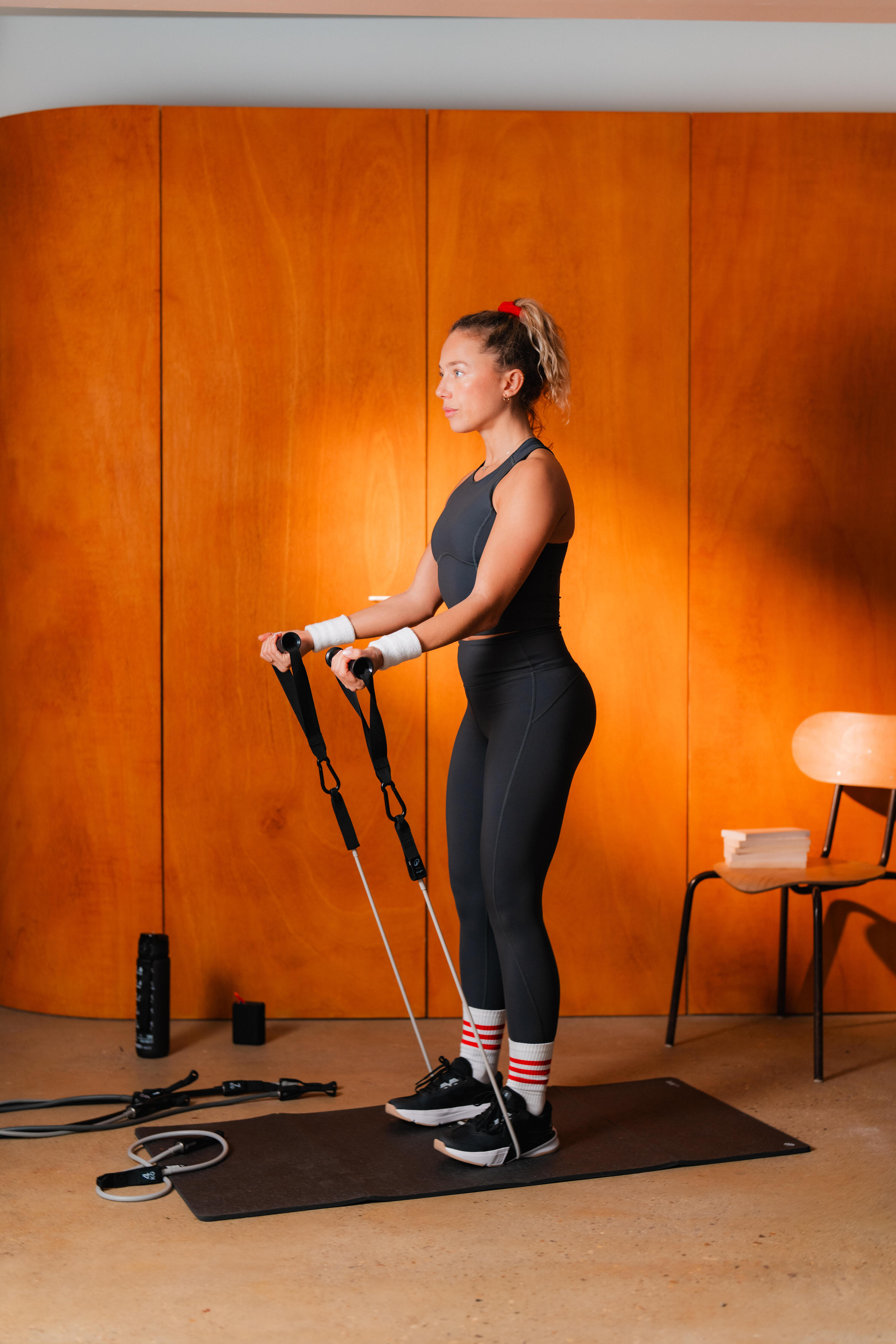 Kit de résistance élastique x5 de musculation 12/12