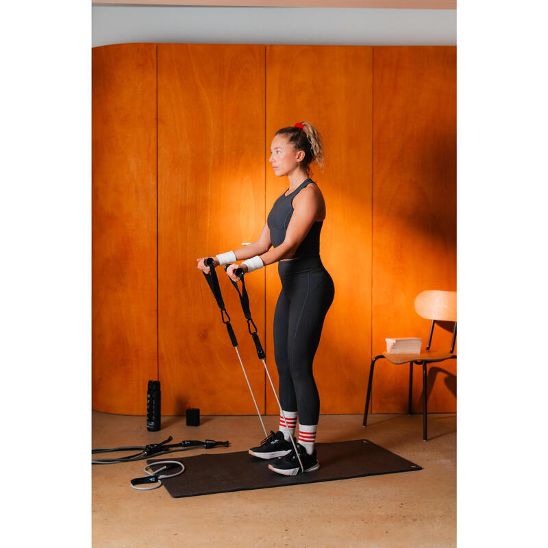 Set de rezistențe elastice x 5 Bodybuilding